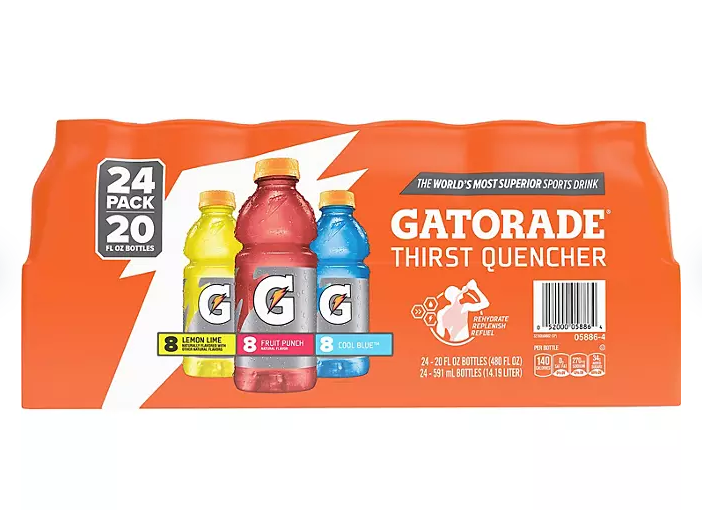 Gatorade Thirst Quencher Variety Pack 20fl oz x 24
