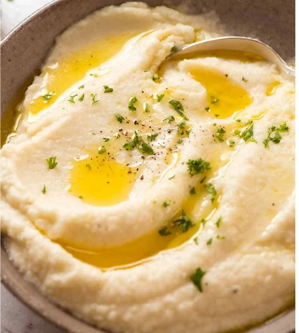 Creamy Parmesan Cauliflower Puree - Serves 10-20