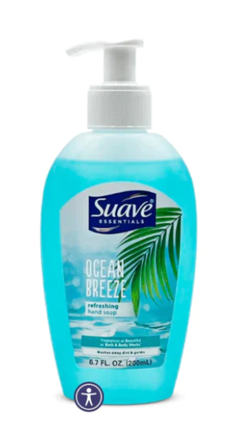 Suave Essentials Ocean Breeze Hand Soap 6.7 floz