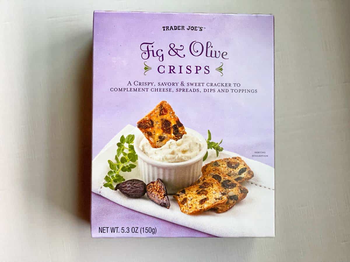 Fig & Olive Crisps 5.3oz