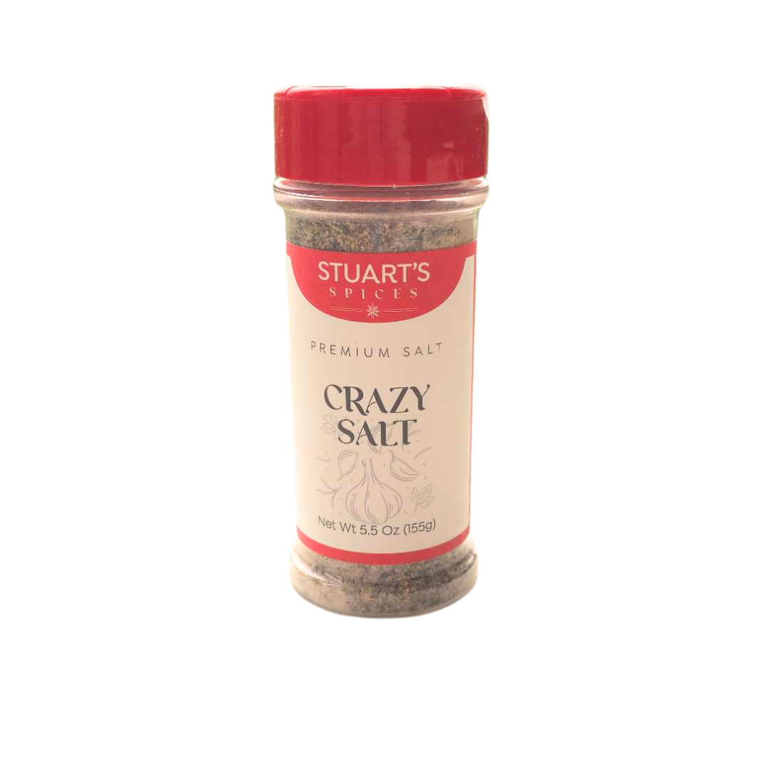 Stuart's Spices Crazy Salt 5.5 oz