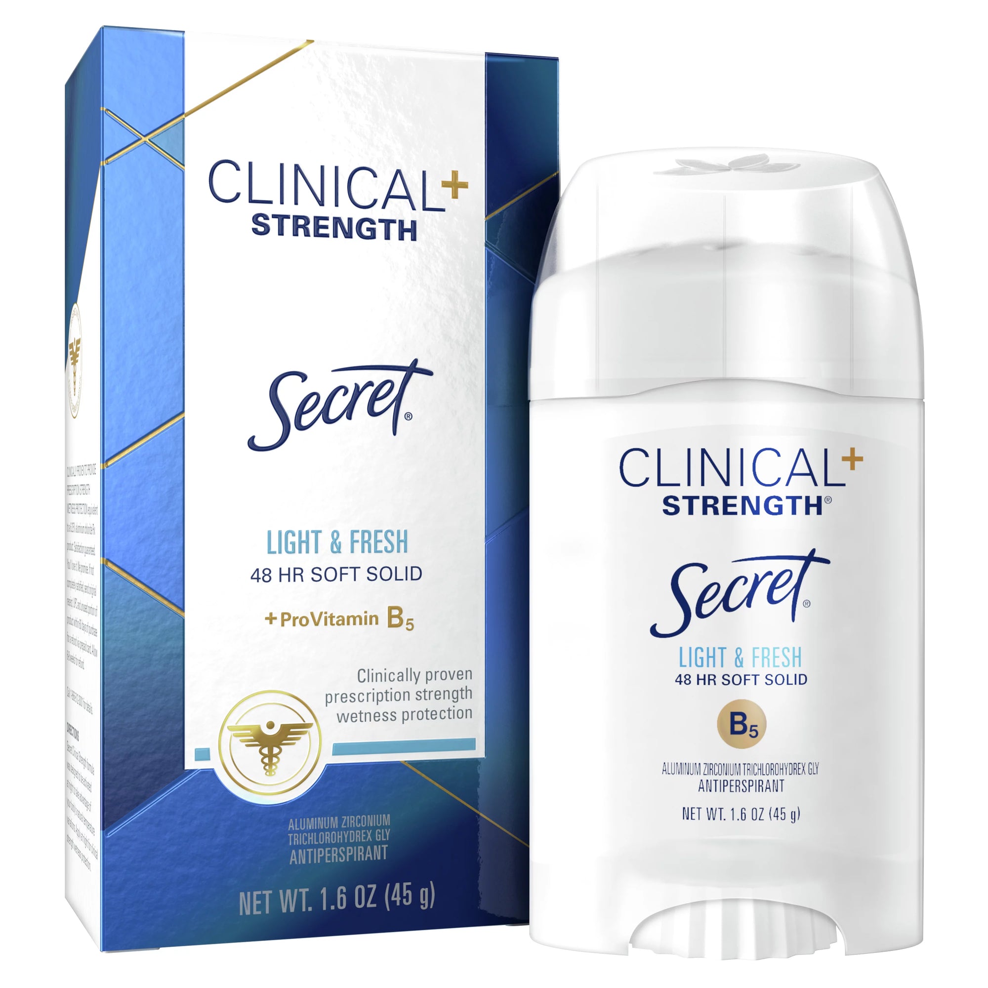 Secret Clinical + Strength Light & Fresh Antiperspirant Deodrant 1.6oz