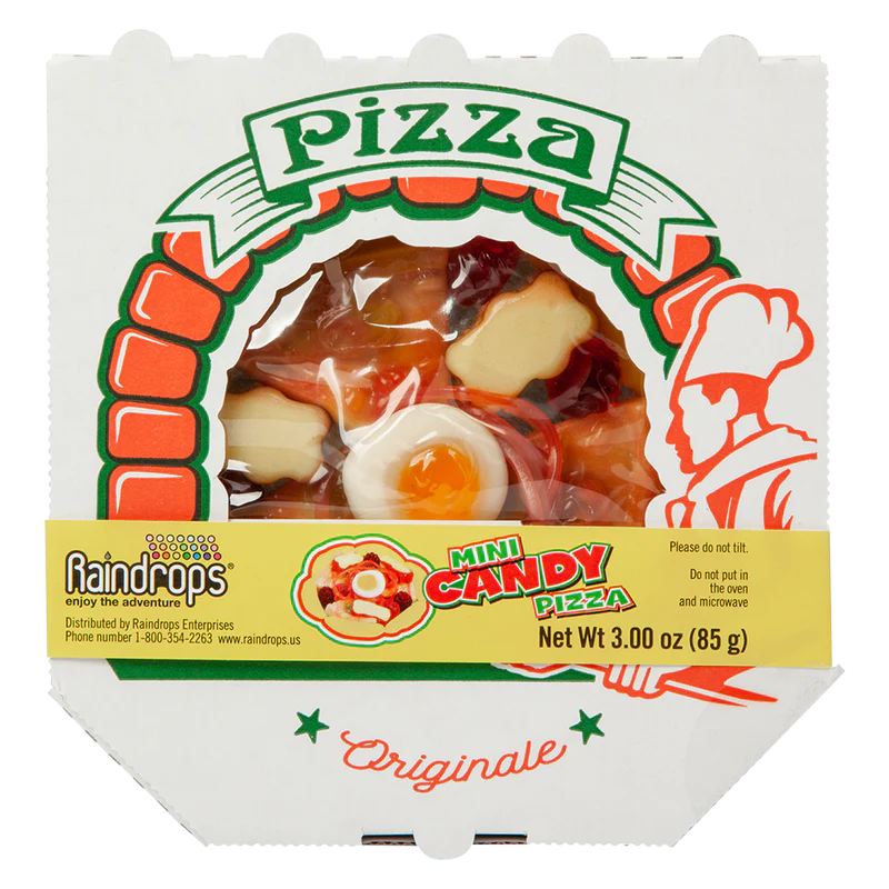 Raindrops Gummy Pizza 3oz