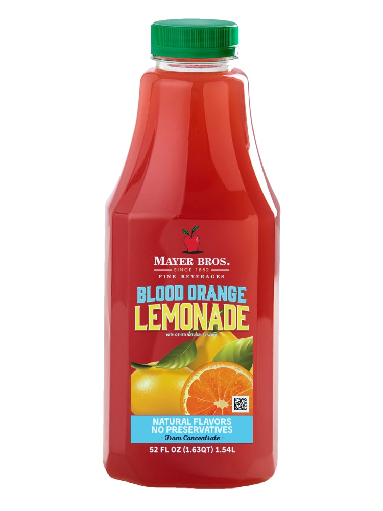 Mayer Bros.  Blood Orange Lemonade 52fl oz.