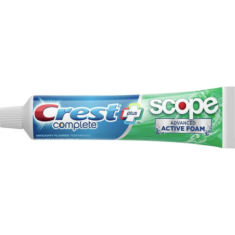 Crest Complete + Scope Advanced Active Foam 8.2oz