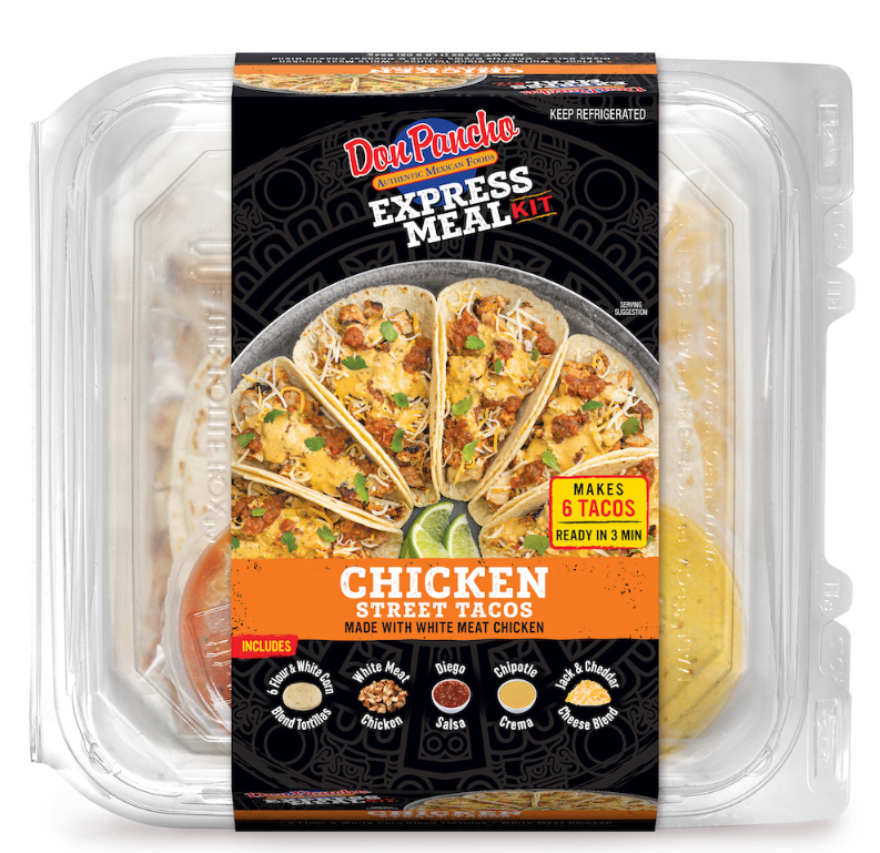 Don Pancho Chicken Street Tacos Express Meal Kit 22oz