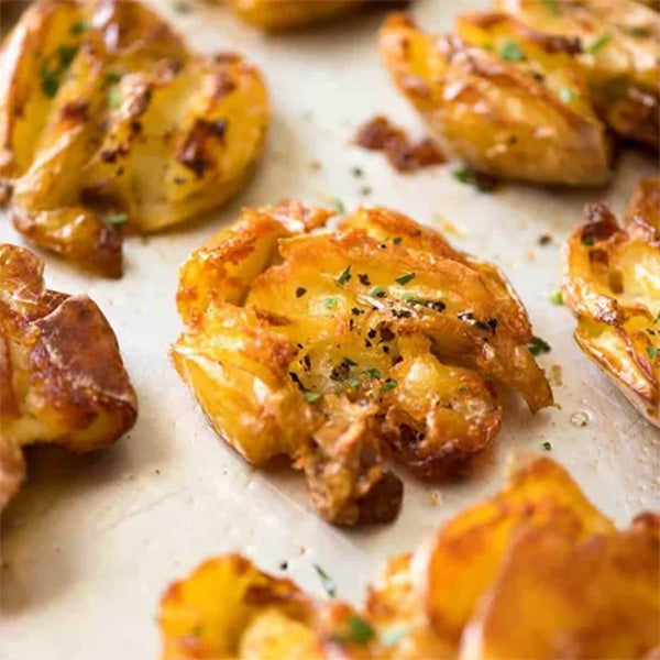 Crispy Smashed Potatoes - Serves 18-20