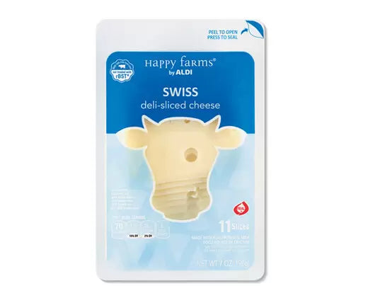 Happy Farms swiss cheese 8oz