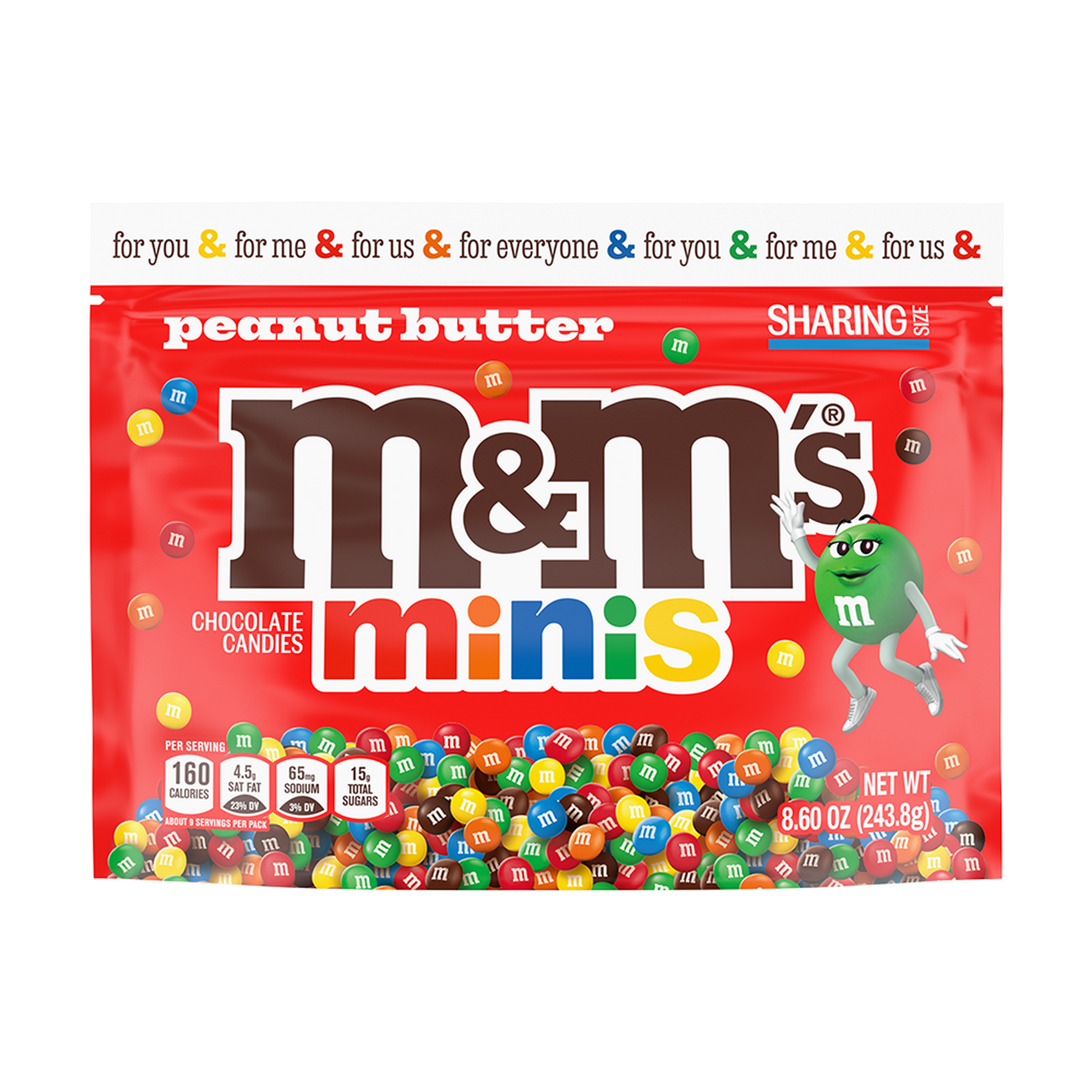 M&M's Mini Peanut Butter Candy 8.6oz