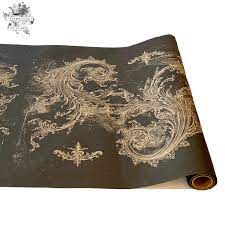 Hester & Cook Black Archival Table Runner 30in x 25ft