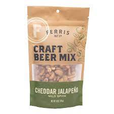 Ferris Nut Co. Cheddar Jalapeno Craft Beer Mix 6oz