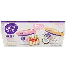 Dannon Light & Fit Greek Yogurt Value Pack 6ct