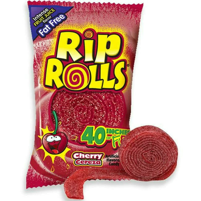 Strawberry Rip Roll Candy 1.4oz