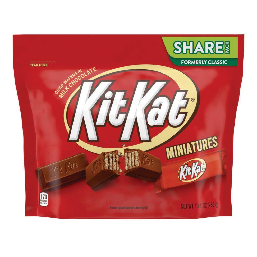 Kit Kat Miniatures Candy 10.1oz