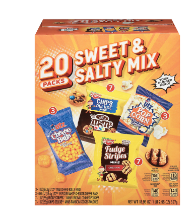 Keebler Sweet & Salty Mix 20ct