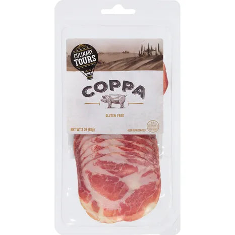 Culinary Tours Presliced Salami Coppa 3oz