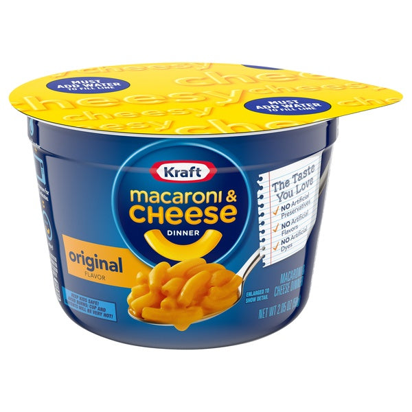 Kraft Original Macaroni & Cheese Cups 2.05oz