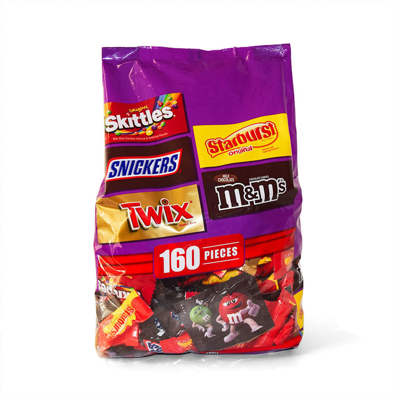 Mars Mini Halloween Variety Pack 160 pcs 4lb 2.69oz