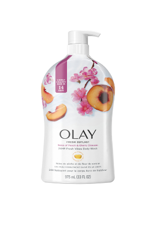 Olay Fresh Outlast Peach And Cherry Blossom Body Wash 33 fl oz