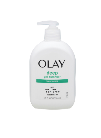 *Olay Deep Gel Cleanser With Tea Tree 16fl oz