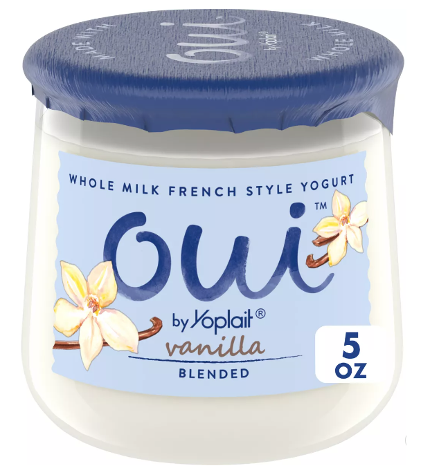 Yoplait Oui French Style Vanilla Yogurt 5oz