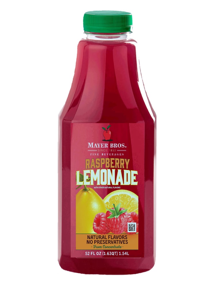 Mayer Bros. Raspberry Lemonade 52fl oz