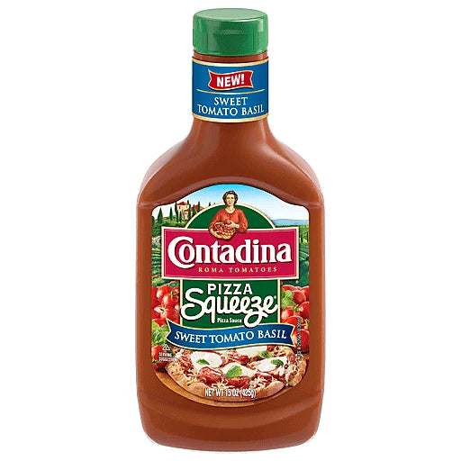 Contadina Pizza Squeeze with Sweet Tomato Basil Pizza  15ozSauce