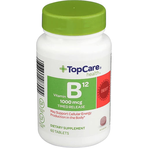 TopCare Vitamin B12 Time Release 1000mcg 60 ct