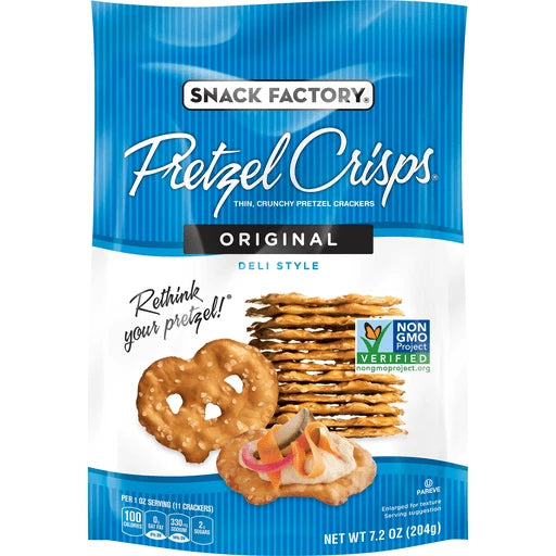 Snack Factory Original Pretzel Crisps 7.2oz