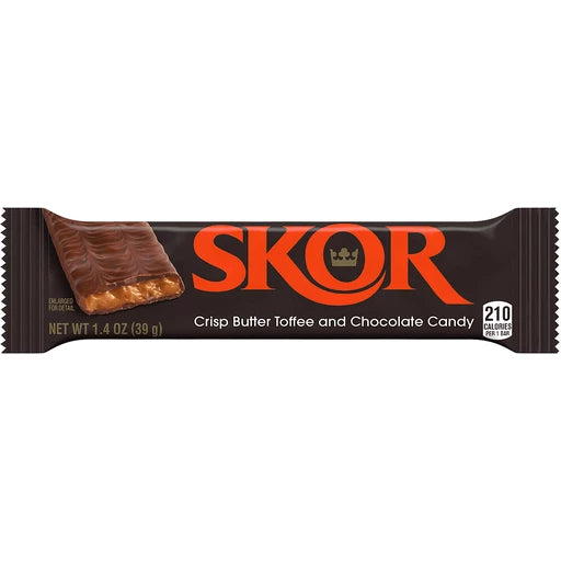 Skor Butter Toffee & Chocolate Candy Bar 1.4oz