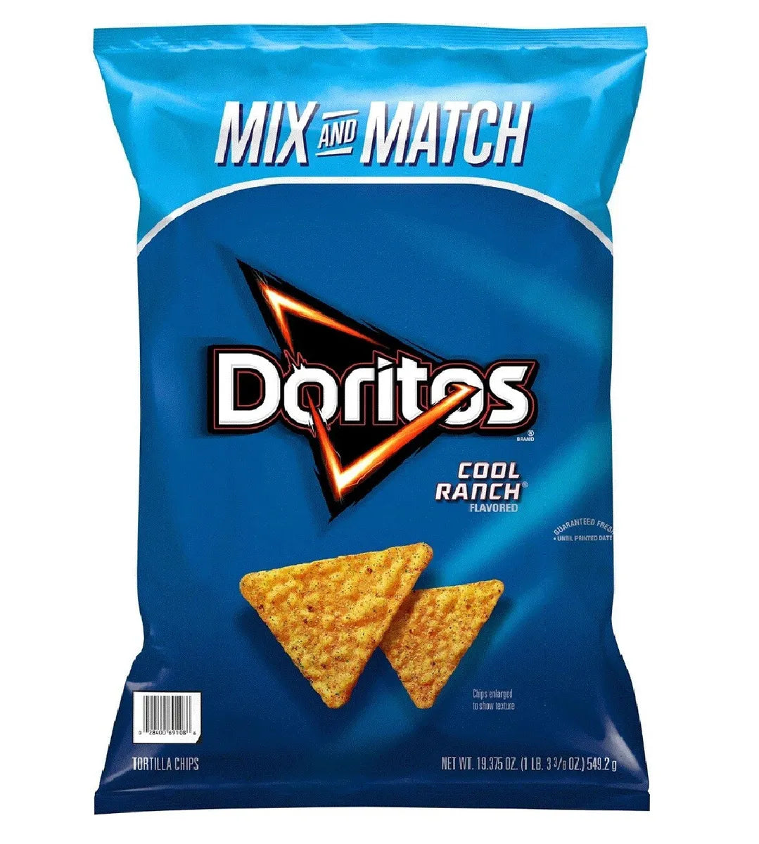 Frito Lay Cool Ranch Doritos 19 3/8oz