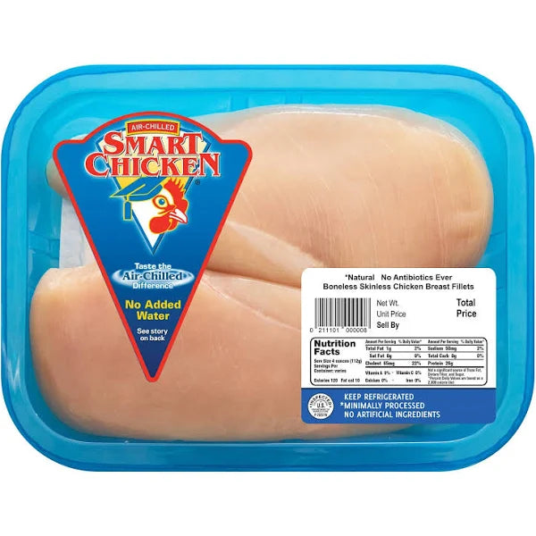 Smart Chicken B/S Breasts /LB