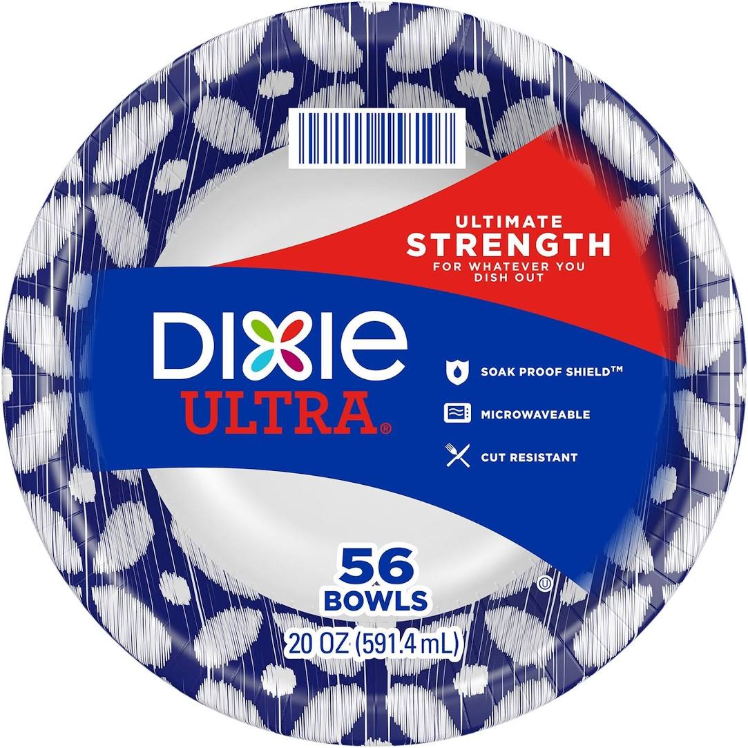 Dixie Ultra Strong Bowls 56 ct