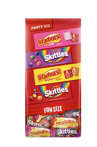 Starburst Skittles Fun Size Variety Pack 20oz