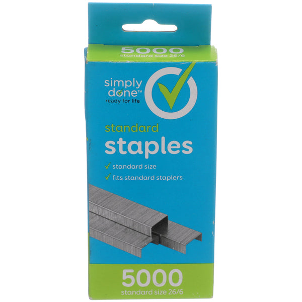 Simply Done Staples 5000 ct