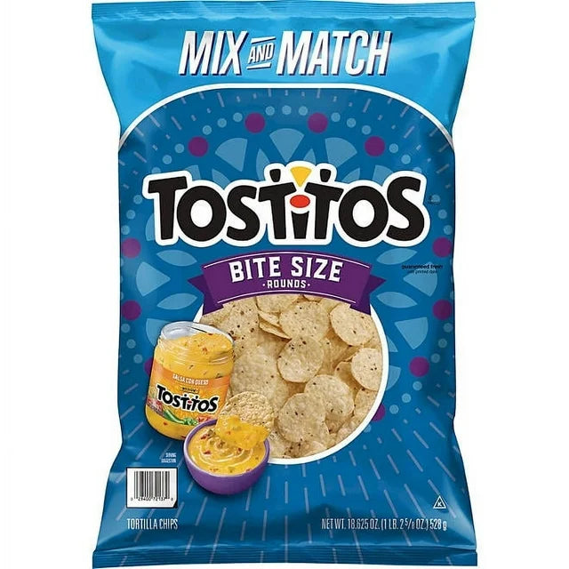 Tostitos Bite Size Round Tortilla Chips 18.625 oz