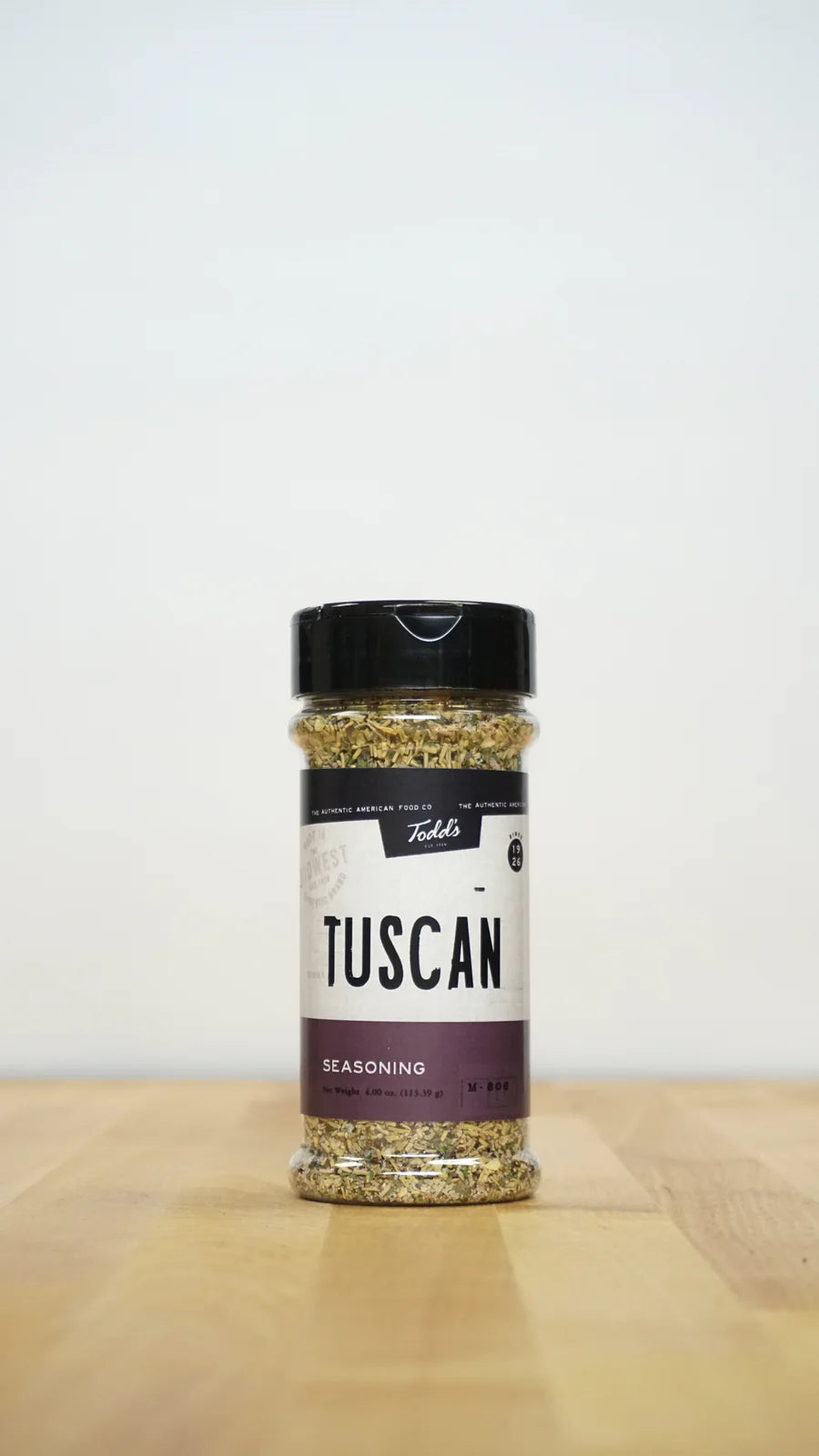 Todd's Premium Foods Tuscan Seasoning 4 oz