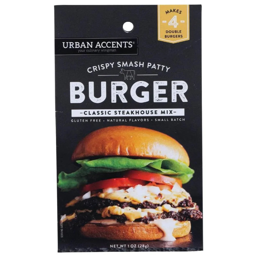 Urban Accents Steakhouse Style Crispy Smash Burger 1.0oz