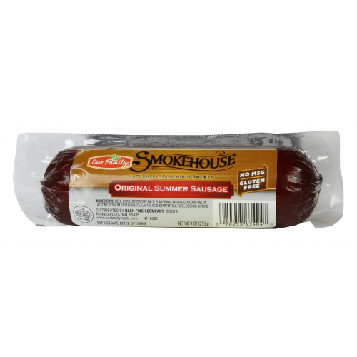 Our Family Beef Summer Sausage 9oz