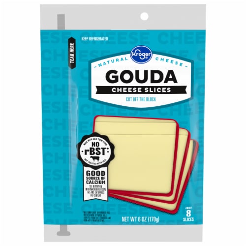 Kroger Gouda Cheese Slices 6oz