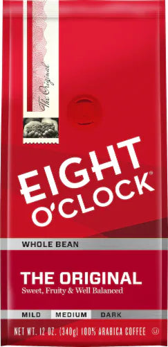 Eight O'clock The Original Medium Whole Bean Coffee 12oz