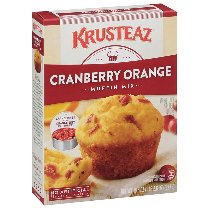 Krusteaz Cranberry Orange Muffin Mix 18.6oz