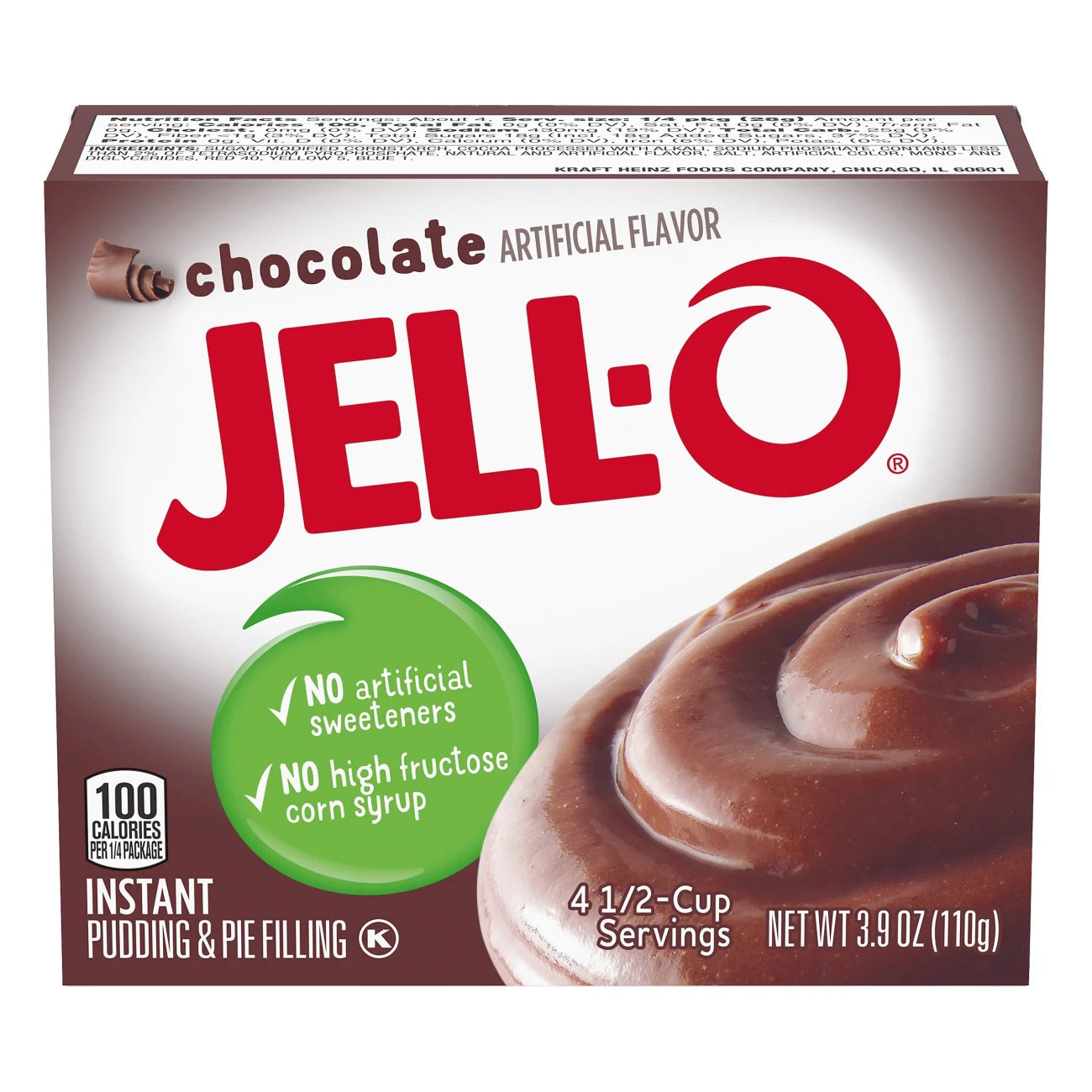 Jello Instant Chocolate Fudge Pudding 3.90 oz