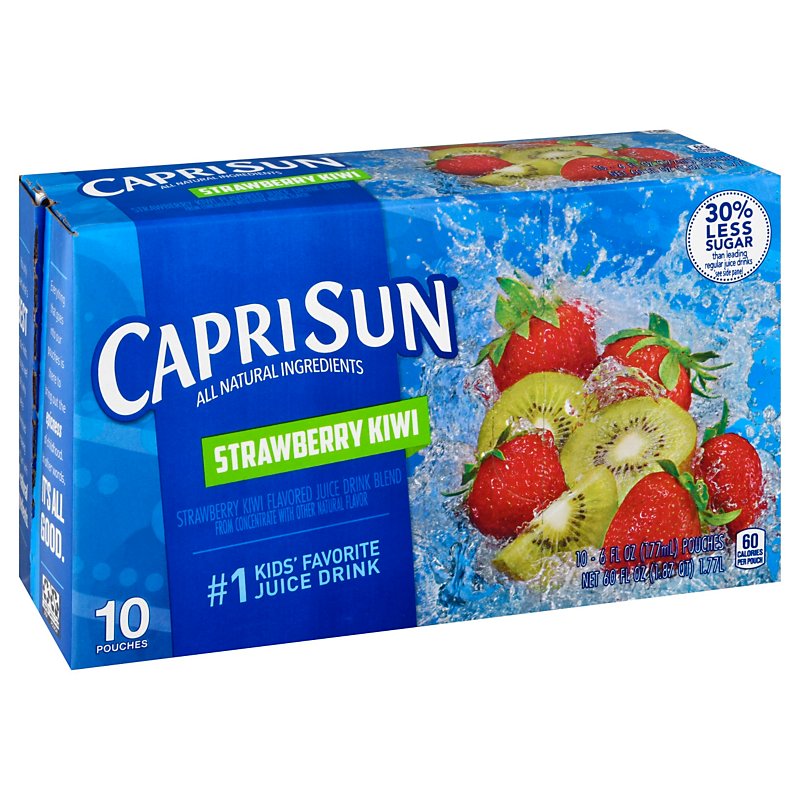 Capri Sun Strawberry Kiwi Pouches 10ct