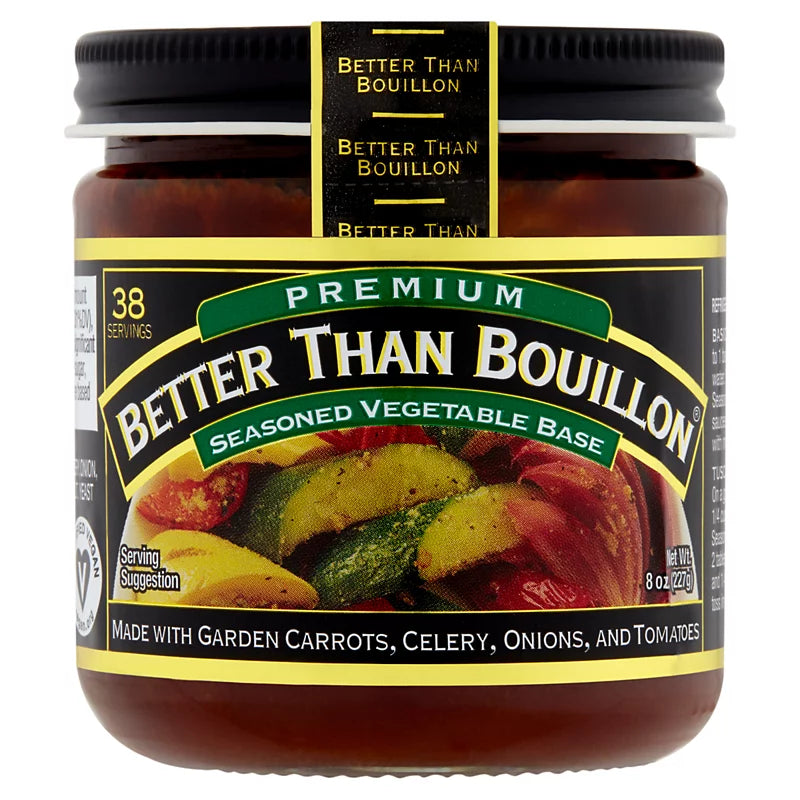 Better Than Bouillon Seasoned Vegtetable Base 8oz