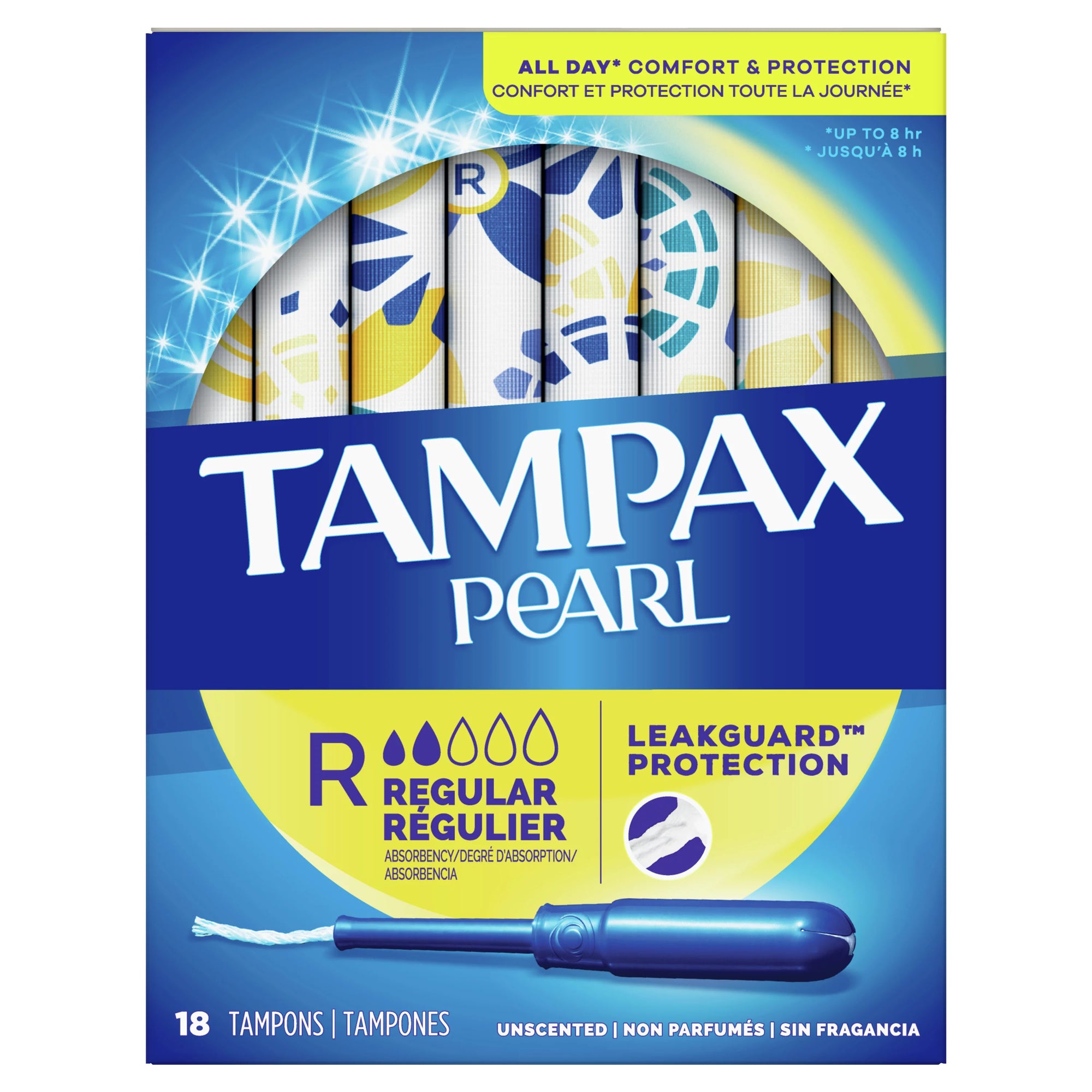 Tampax Pearl Regular Tampons 18ct