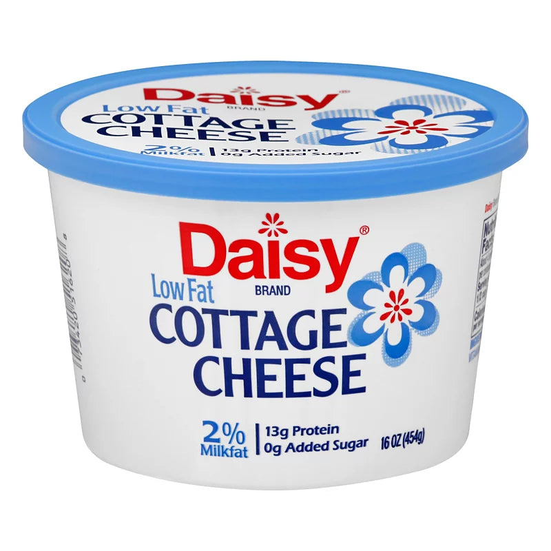 Daisy 2% Low Fat Small Curd Cottage Cheese 16oz