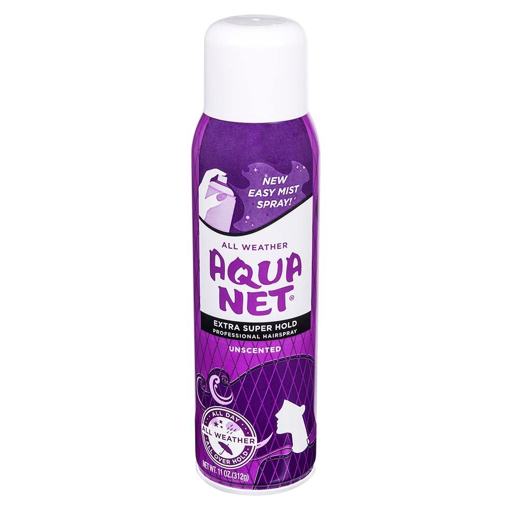 *Aqua Net Unscented Extra Hold Hair Spray 11 oz