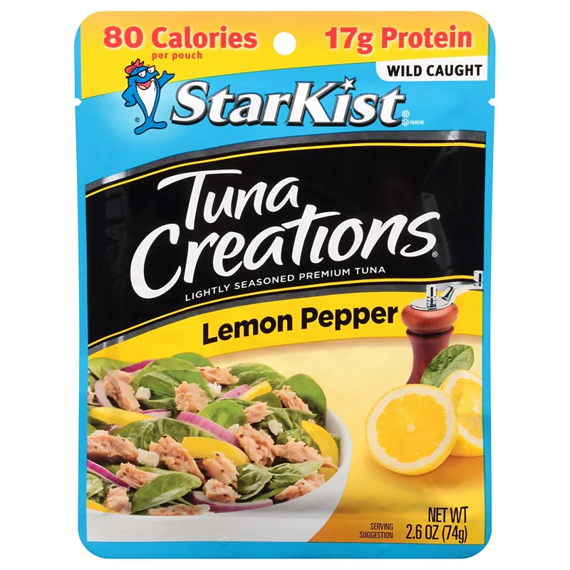 Starkist Tuna Creations Lemon Pepper Pouch 2.6oz