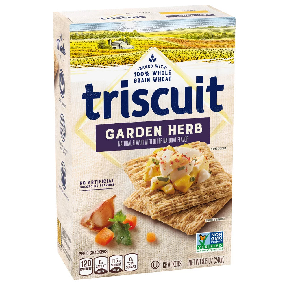 Triscuit Garden  Herb Crackers 8.5oz